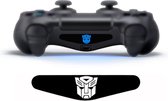 Autocollant de barre lumineuse pour PlayStation 4 - Peau de barre lumineuse de contrôleur PS4 - 1 pièce - Transformers