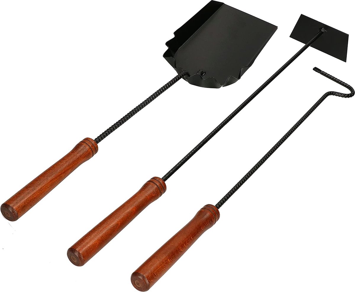 Balai Métallique KOTARBAU – Largeur 370 Mm, Poils Acier, Manche Plastique, Rouge, Pour Extérieur