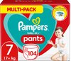 Pampers Baby Dry Pants Luierbroekjes - Maat 7 (17+ kg) - 104 Stuks - Multi-Pack
