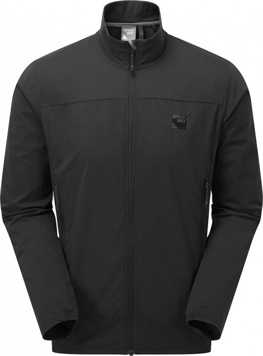 SPRAYWAY HALLIN JACKET Softshell Heren Zwart
