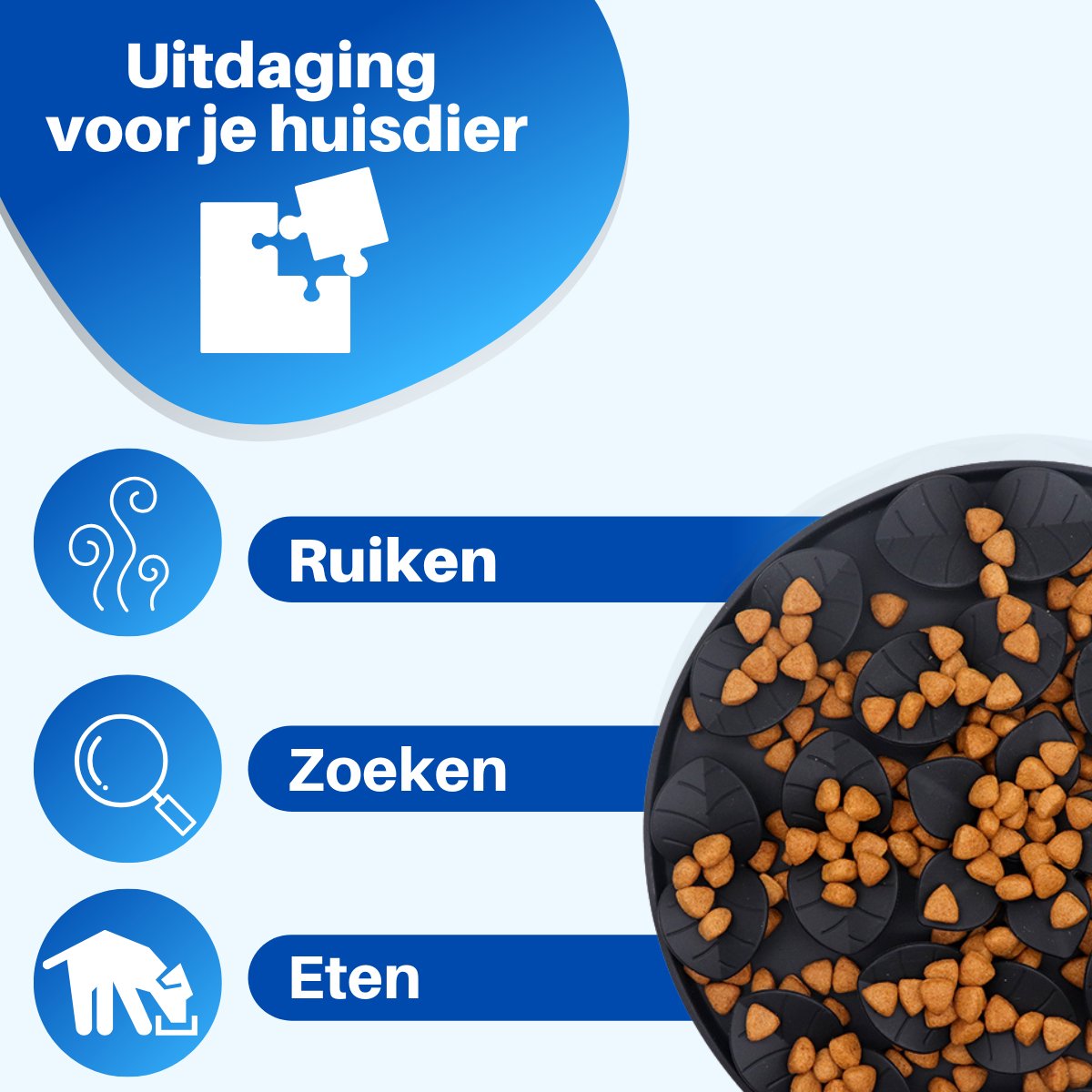 Snuffle mat likmat hond siliconen interactieve hondenmat siliconen