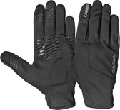 GripGrab - Hurricane 2 Winddichte Lente Herfst Fietshandschoenen Lange Vinger met Padding - Zwart - Unisex - Maat XS