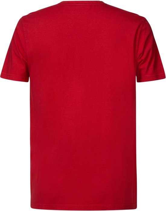 Petrol Industries - T-shirt logo Basic pour homme - Rouge - Taille L