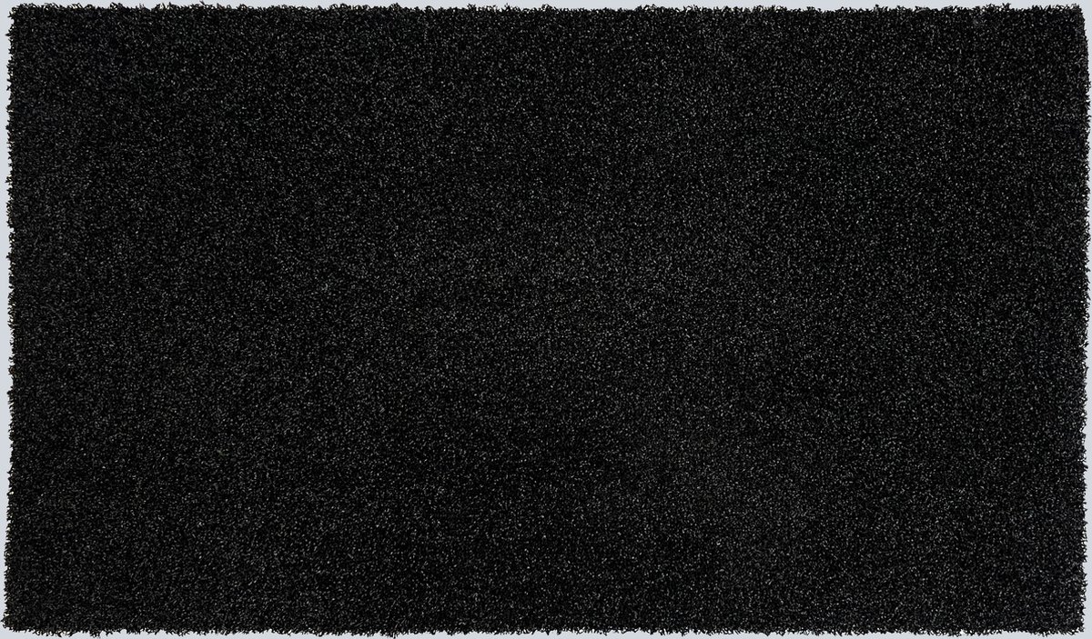 Kunstgras deurmat zwart 70cm bij 50cm