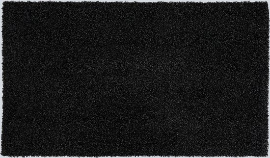 Kunstgras deurmat zwart 70cm bij 50cm