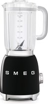 SMEG BLF01BLEU - Blender - Zwart - 800W - 1,5L - Jaren '50 stijl