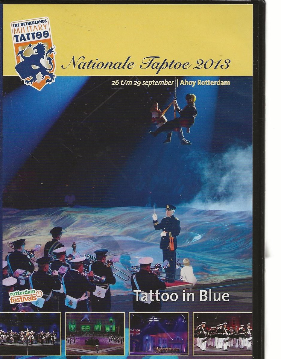TAPTOE BREDA 2013 DVD/ CD TATTOO IN BLUE