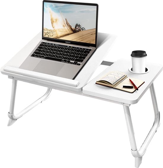 Table de chevet - Bureau pour ordinateur portable pour lit ou canapé, bureau  de réveil... | bol.com