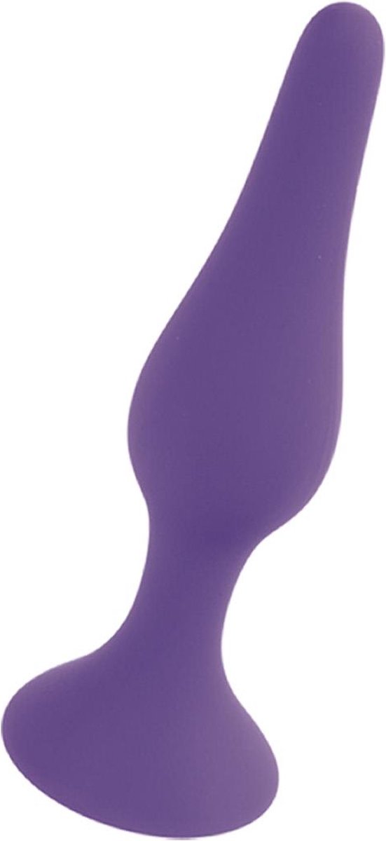 Goedkoopste Bossoftoys Paarse Silicone Plug - Size Medium