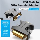 Vention DVI Male naar VGA Female Adapter Zwart