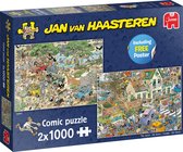 Jan van Haasteren 2x1000 JVH - Safari & Storm