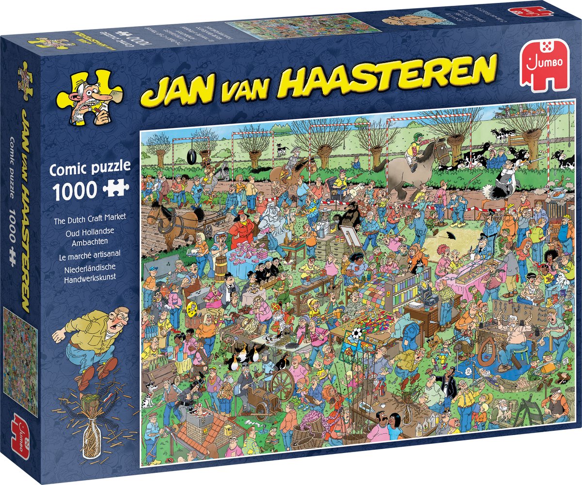 Jan van Haasteren Oud Hollandse Ambachten puzzel - 1000 stukjes - Jan van Haasteren