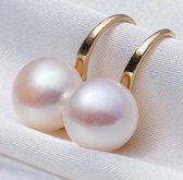 Perle Boucle D'oreille | Nacre | Perle | Perle d'eau douce | Cadeau de dames | Soraro | Boucle d'oreille