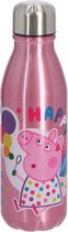 Peppa Pig Drinkfles - Happy