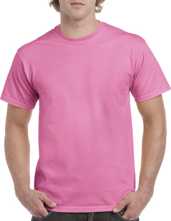 T-shirt met ronde hals 'Heavy Cotton' merk Gildan Heliconia - XL