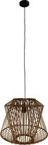 DKNC - Hanglamp Ponce - Bamboe - 38x38x32 cm - Bruin