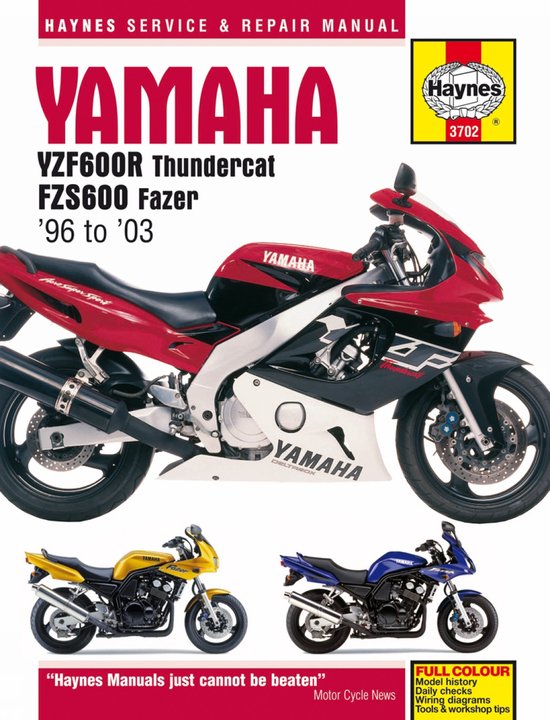 Yamaha YZF600R Thundercat & Fzs600 Fazer - cover