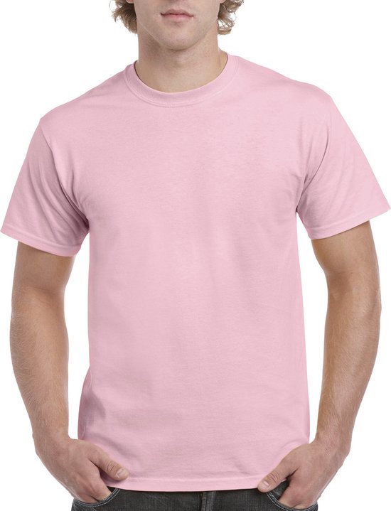 T-shirt met ronde hals 'Ultra Cotton' Gildan Light Pink - 2XL