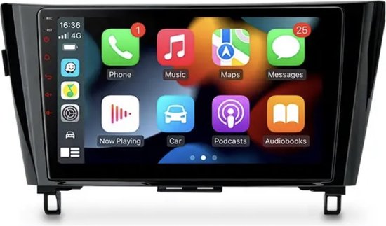 Autoradio avec Apple CarPlay Android Auto sans Fil, 9,3 '' Écran Tactile  1080P Autoradio avec Caméra Frontale 1080P/Transmetteur  FM/DVR/Bluetooth/Carte SD pour Tous Les Types de Voiture 7-32V : :  High-Tech