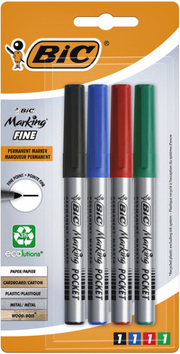 BIC Intensity stylo-feutre pointe fine - vert clair BIC
