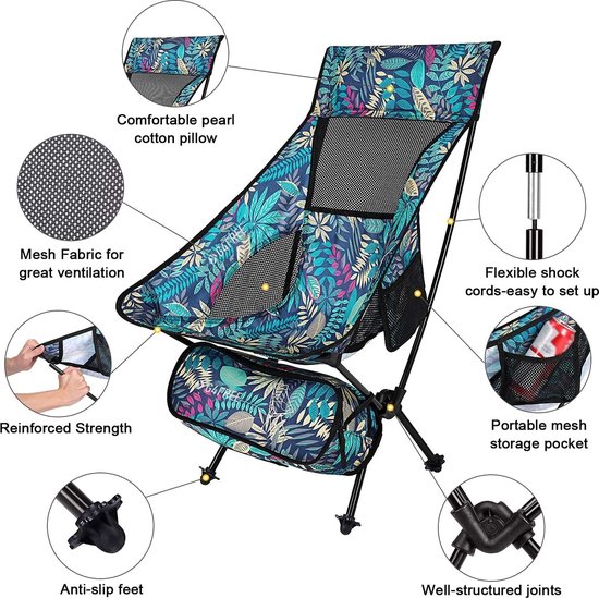 Opvouwbare Campingstoel Unica Aanbieding bij Marskramer