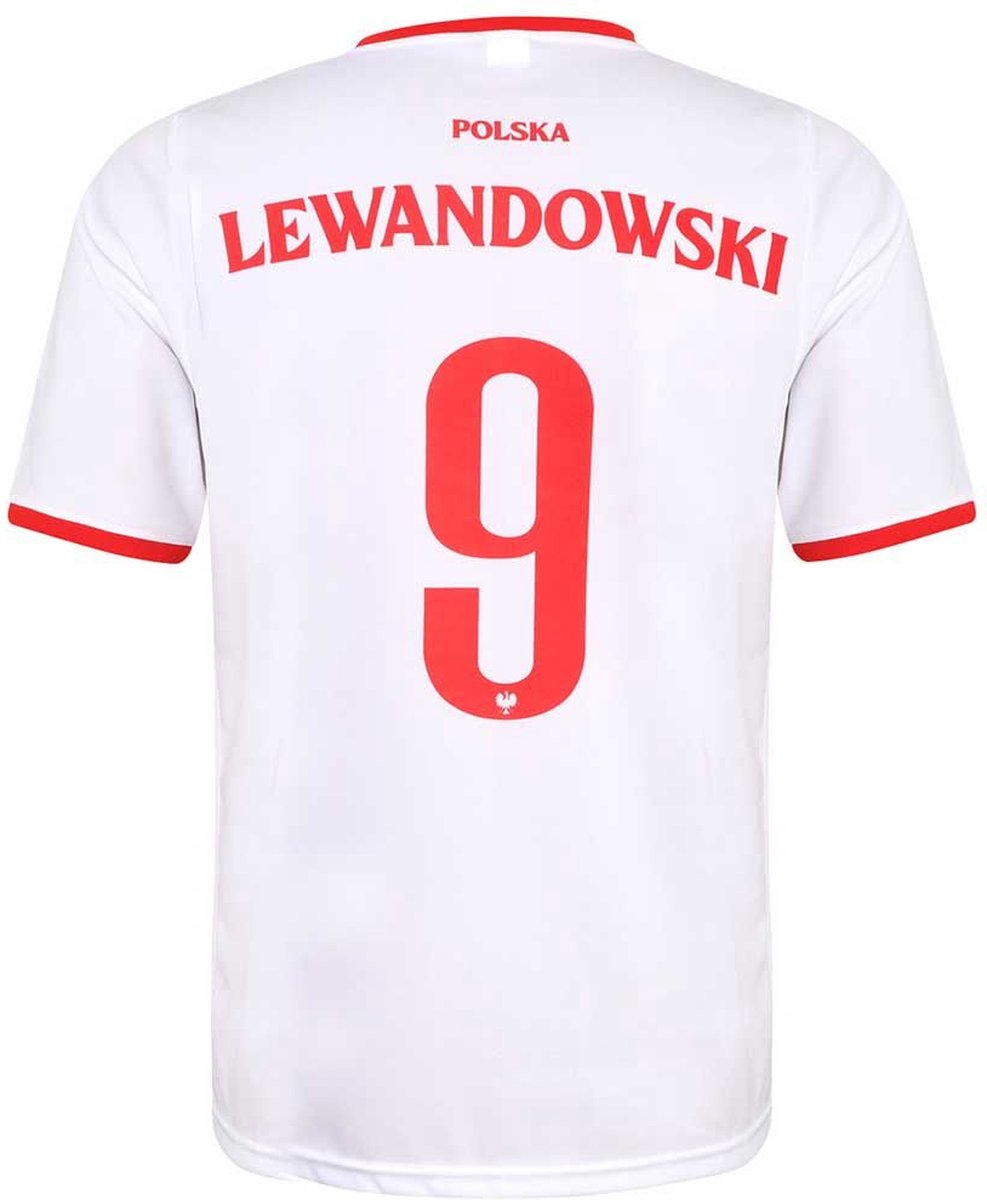 Polen Lewandowski Voetbalshirt - Voetbalshirts Kinderen - Jongens en Meisjes - Sportshirts - Volwassenen - Heren en Dames - Maat 152