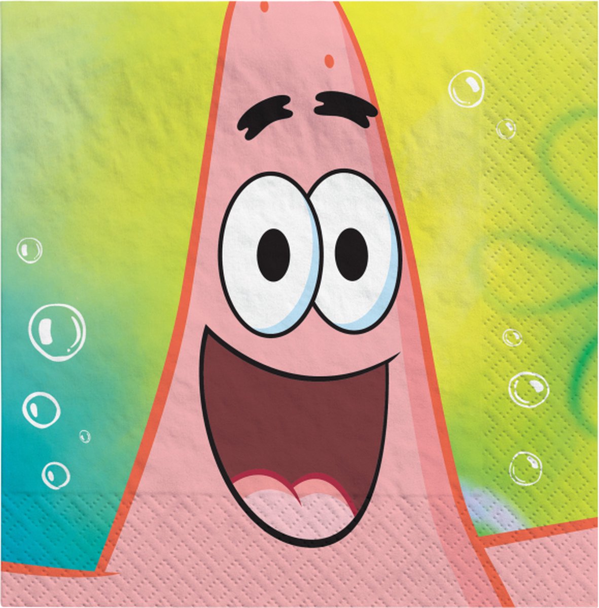 Amscan - SpongeBob servetten (16 stuks) - 33 x 33 cm