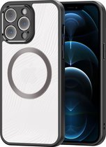 Dux Ducis - Telefoon Hoesje geschikt voor de iPhone 12 Pro - Back Cover - Aimo Series - Zwart