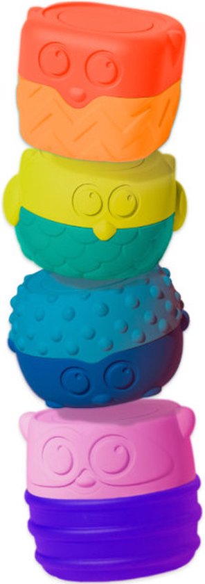Woezel en Pip Woezel Baby Stapeltoren, 7dlg. ... | Speelgoed