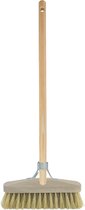 Betra Buitenbezem - FSC hout - natuurvezel - 23 x 120 cm - tuinbezem/schrobborstel