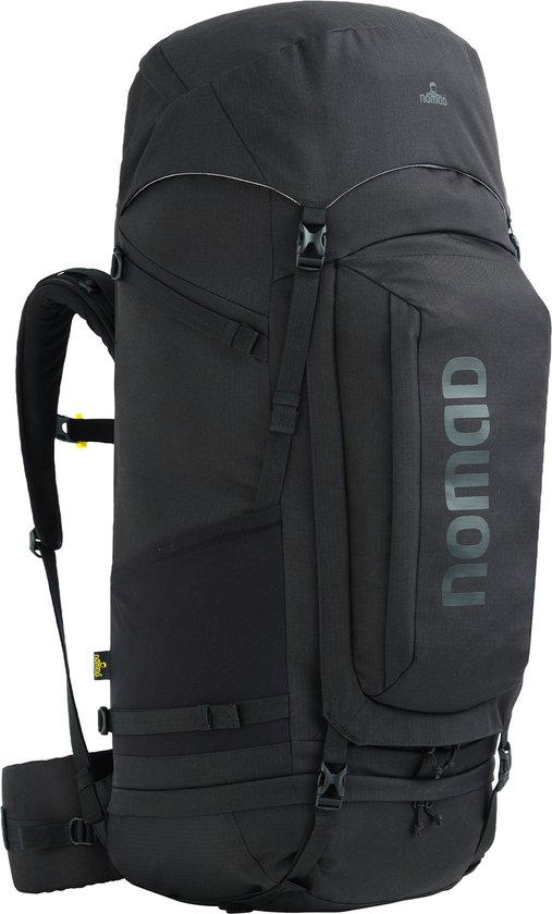 NOMAD® Batura 70 liter Zwart | Premium Backpack Heren & Dames | Rugzak incl...