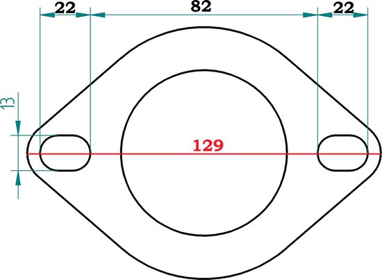 Accessoires Universele Rvs Uitlaat Uitlaat Flens U... - Vicedeal