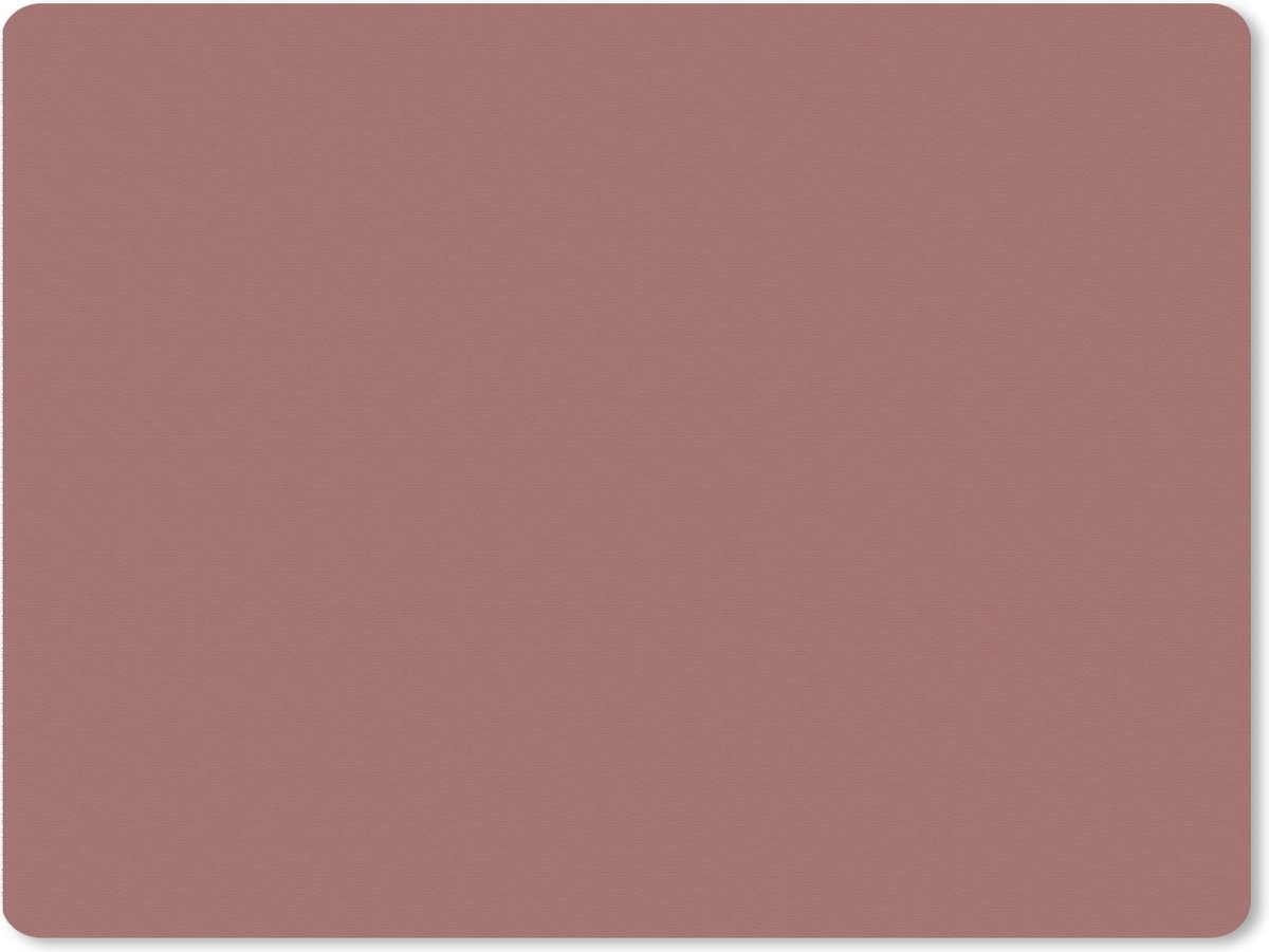 Muismat xxl - Gaming muismat - Roze - Effen - Muismat groot - 80x60 cm - Bureau accessoires - Bureau onderlegger