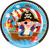Amscan - Piraten borden (8 stuks) - 23 cm
