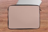 Laptophoes - Roze - Effen - Voor laptop - Laptop case - Kleuren - Laptop sleeve- 14 Inch - Laptop cover
