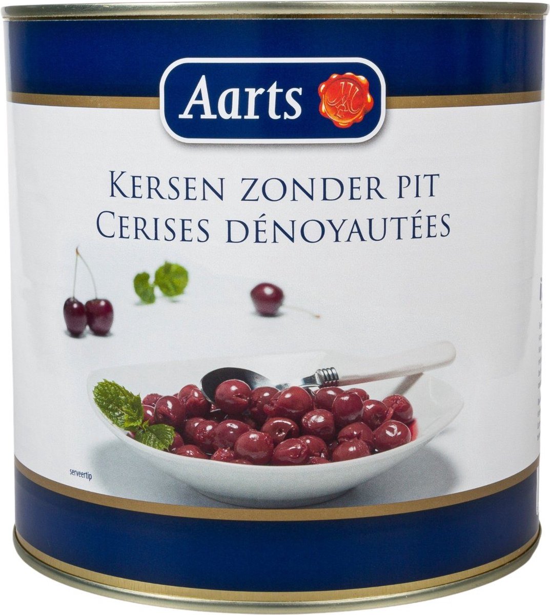 Aarts Kersen zonder pit - Blik 2,65 liter
