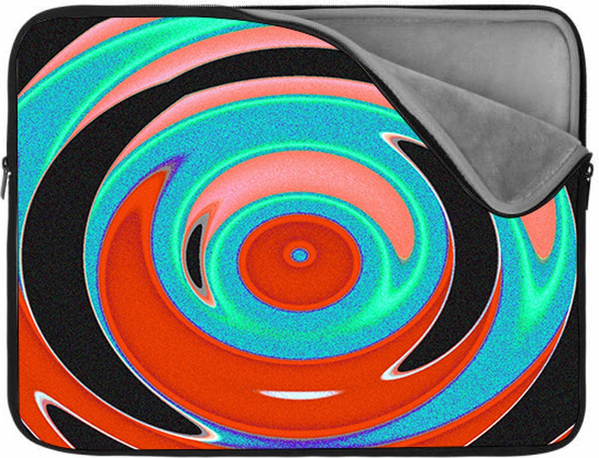 Laptophoes/ Tablethoes 8 inch | Abstract #5 | Zachte binnenkant | Luxe Laptophoes | Kwaliteit Laptophoes met foto