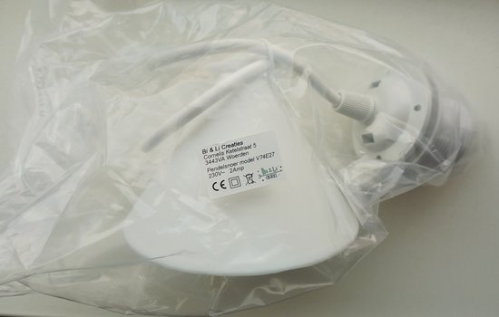 LM Baby Art | Beer&Konijn Hanglamp | Diameter 30cm | 24cm hoog | Inclusief pendel | Kinderkamerlamp | Babykamer verlichting | Beer&Konijn | Decoratie babykamer | Verlichting | Hanglamp