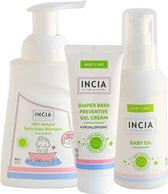 Incia - Duurzame Baby Starter - Newborn set - Duurzaam - 100% Natuurlijke producten - Dierproefvrij.
