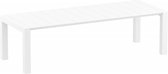 siesta vegas uitschuifbare tuintafel – 260 / 300 cm – wit