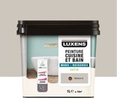 Luxens - Peinture pour les murs - 1L - 10m2 - beige clair / Brillant soyeux