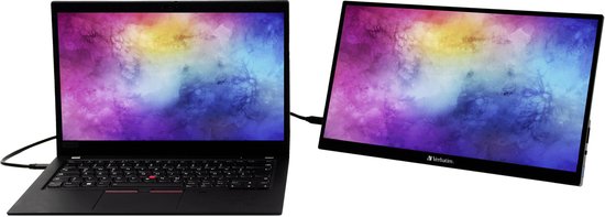 Touch Screen Monitor Verbatim PMT-15 Black IPS LCD 15,6"