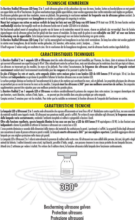 COMPO Barrière Radikal® Ampoule à Ultrasons