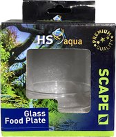 HS Aqua glazen Garnalen voederplaat