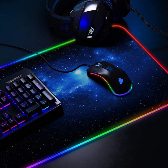 RGB Gaming Mouse Mat XXL Muis Mat