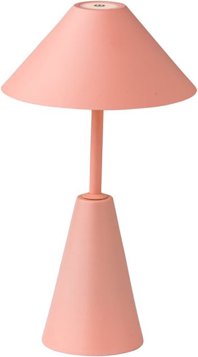 Malmö Tafellamp - LED - voor binnen en buiten - met dimfunctie - 28 cm - roze