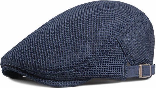 Casquettes Plates - Blauw Foncé - Randonnée / Golf - Casquette Homme - Béret Homme - Vêtements Homme - Cadeau Homme - Taille Unique - Pâques - Cadeau Fête des Pères