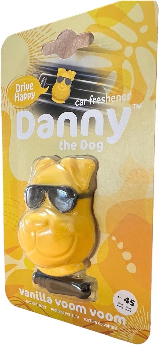 Danny the Dog - Car Freshner - Vanilla Voom Voom