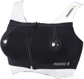 Medela Kolfbh handsfree kolven met antislip Medela Easy Expresion Bustier kolf bh - Maat S - Zwart