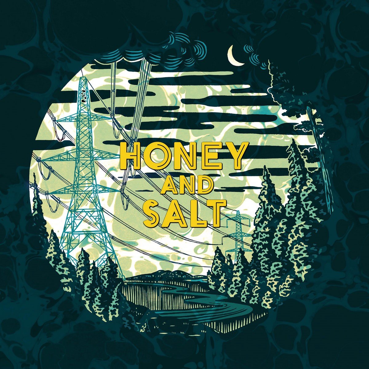 Honey And Salt - Honey And Salt (LP) (Coloured Vinyl)